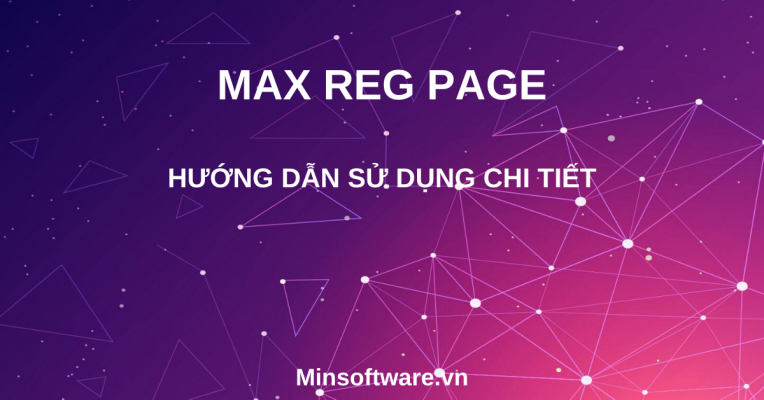 tool Max Reg Page - phần mềm tạo fanpage facebook hàng loạt tự động