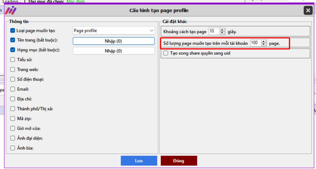 Tool Tạo Page Hàng Loạt Đơn Giản