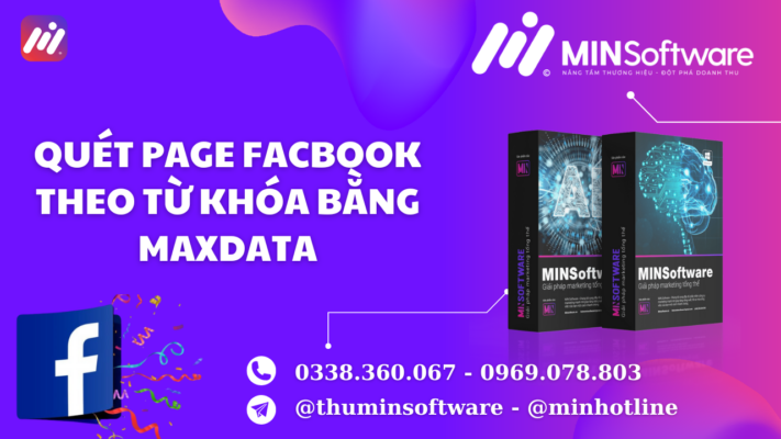 Quét Page Facebook Theo Từ Khóa Bằng Maxdata