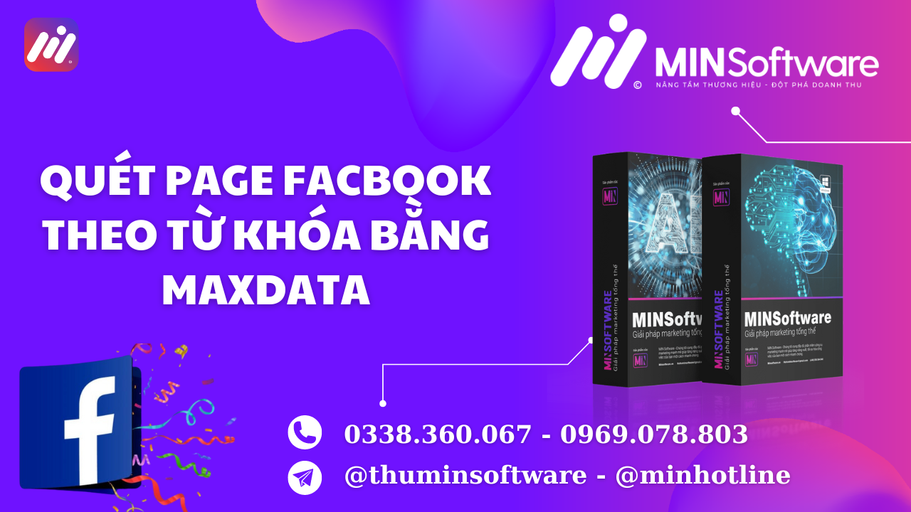 使用 Maxdata 通过关键字扫描 Facebook 页面