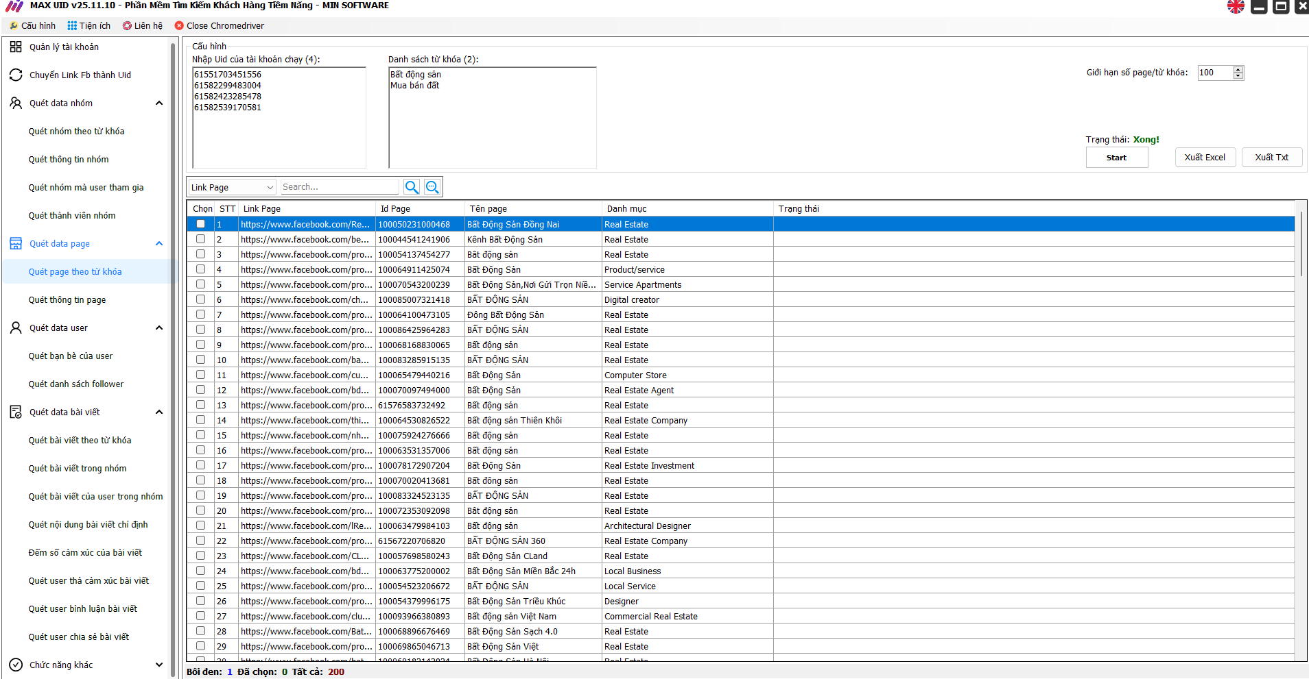 Phần Mềm Maxuid Quét Data Khách Hàng — Tối Ưu Tìm Kiếm & Gia Tăng Chuyển đổi