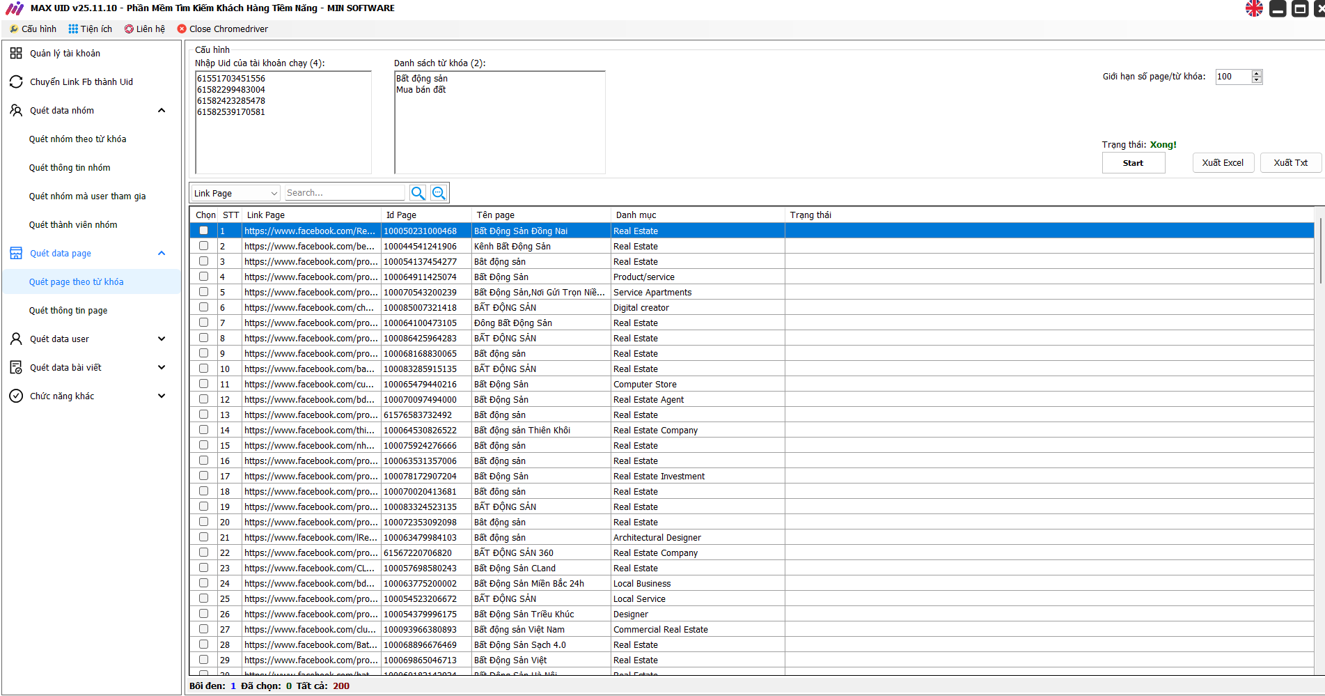 Phần Mềm Maxuid Quét Data Khách Hàng — Tối Ưu Tìm Kiếm & Gia Tăng Chuyển đổi