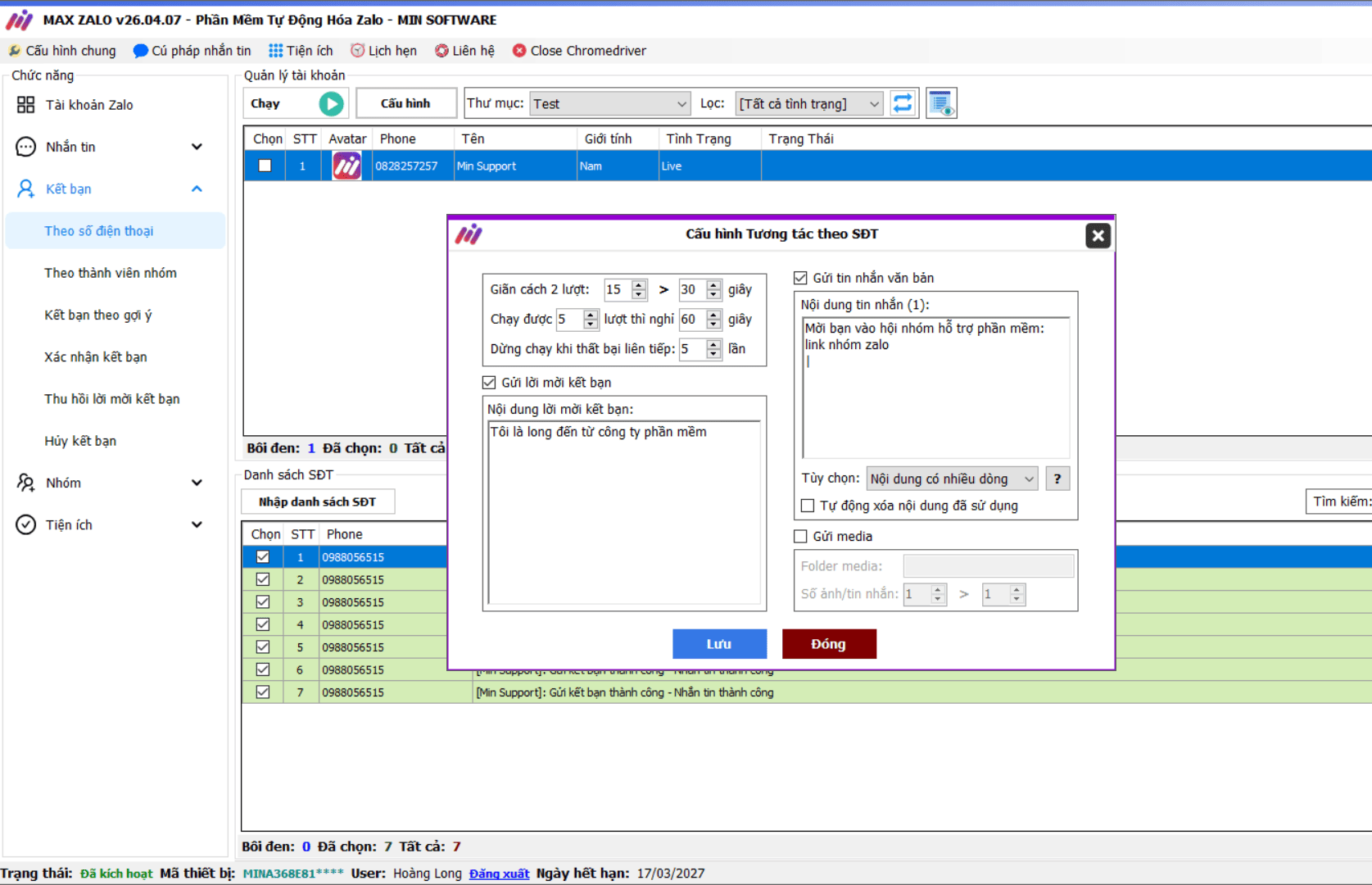 Tổng Quan Phần Mềm Maxzalo Phần Mềm Marketing Kéo Nhóm Zalo/gửi Tin Hàng Loạt 2026